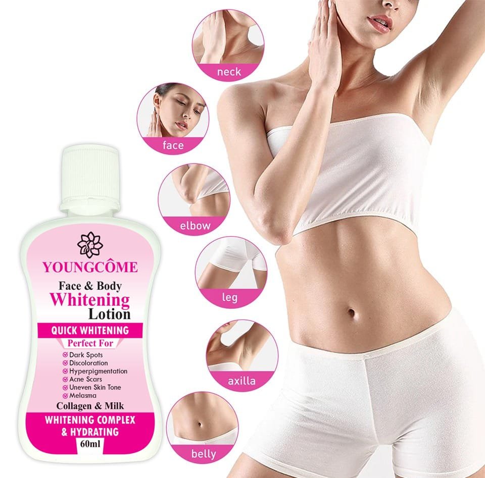YOUNGCOME 60ml Face Body Whitening Lotion Underarm - Image 4