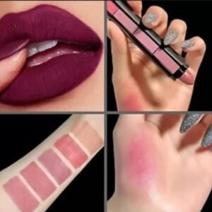 5 In 1 Huda Beauty Lipstick Nude Shades - Pink shades
