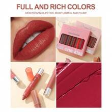 6Pcs Set Dragon Ranee Just One Kiss Lipstick Lip Crayon Bundle.