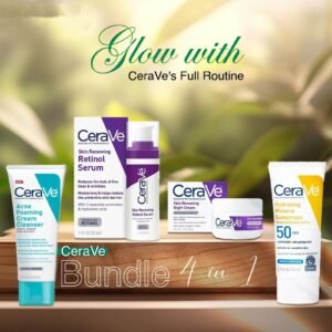 CeraVe Complete Skincare Bundle for Acne and Anti-Aging