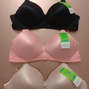 Jersey Sequins Padded Bra