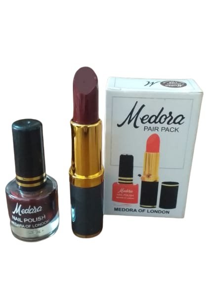 Medora 2 in 1 Lipstick & Nail Polish Combo - Image 2