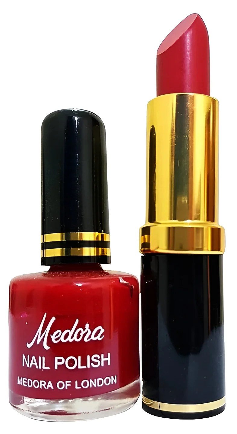 Medora 2 in 1 Lipstick & Nail Polish Combo - Image 4
