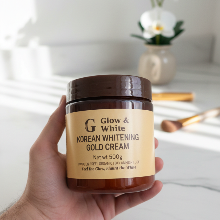 Glow & White Korean Whitening Gold Cream - Image 2