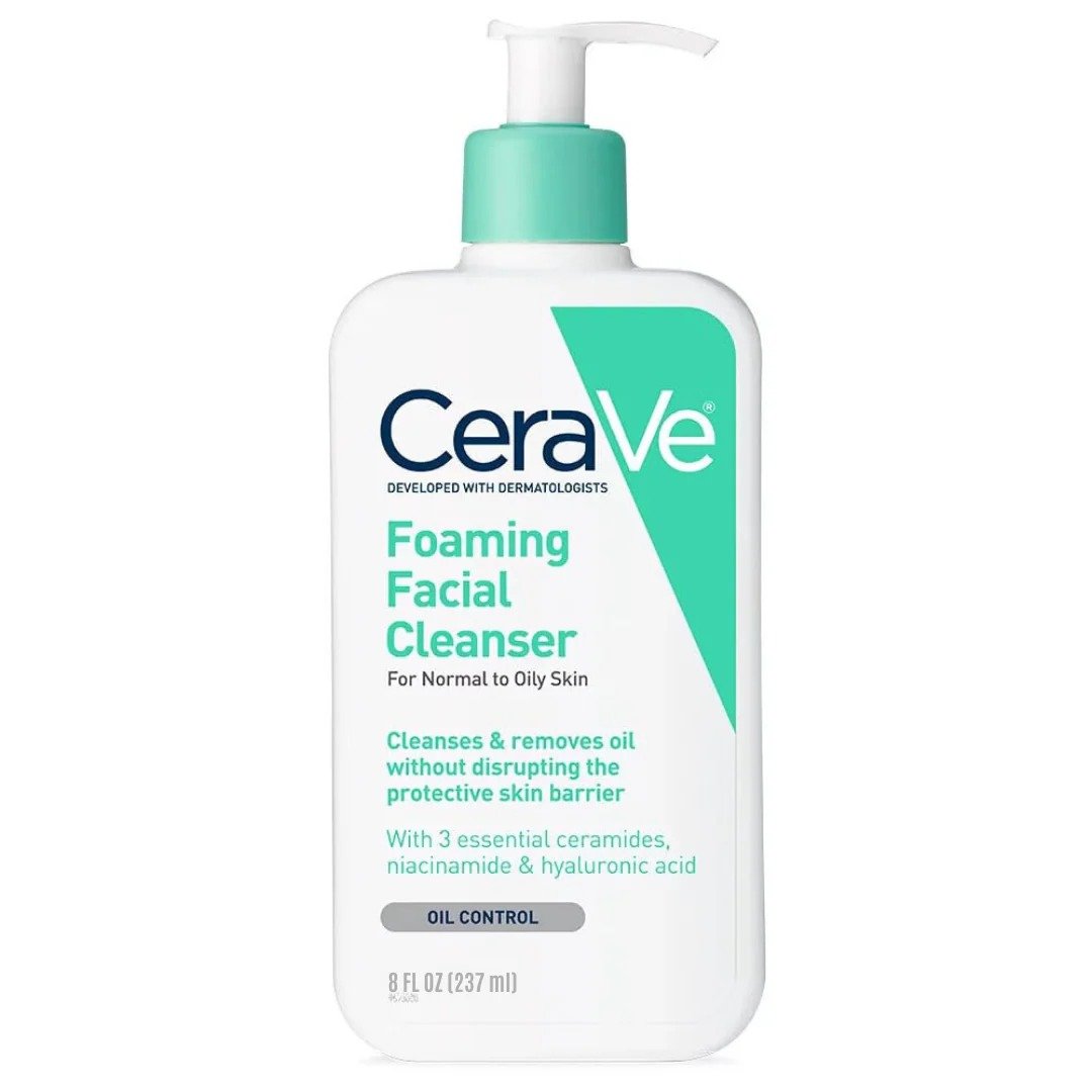 CeraVe Foaming Facial Cleanser for Normal to Oily Skin - Image 6