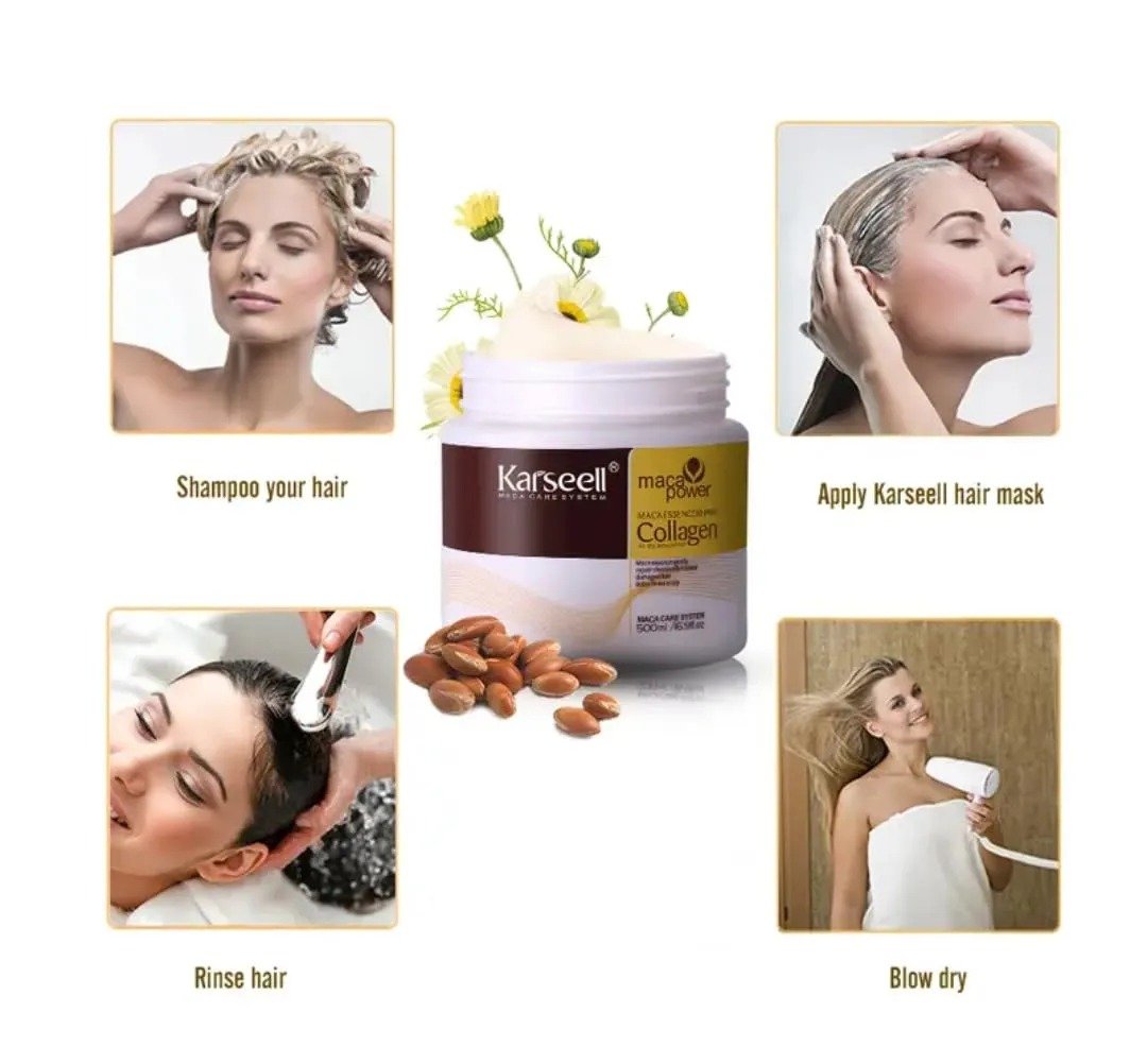 Karseell Maca Power Collagen Hair Mask - Image 5