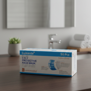 Luisante Disposable 3 Ply Protective Face Masks.