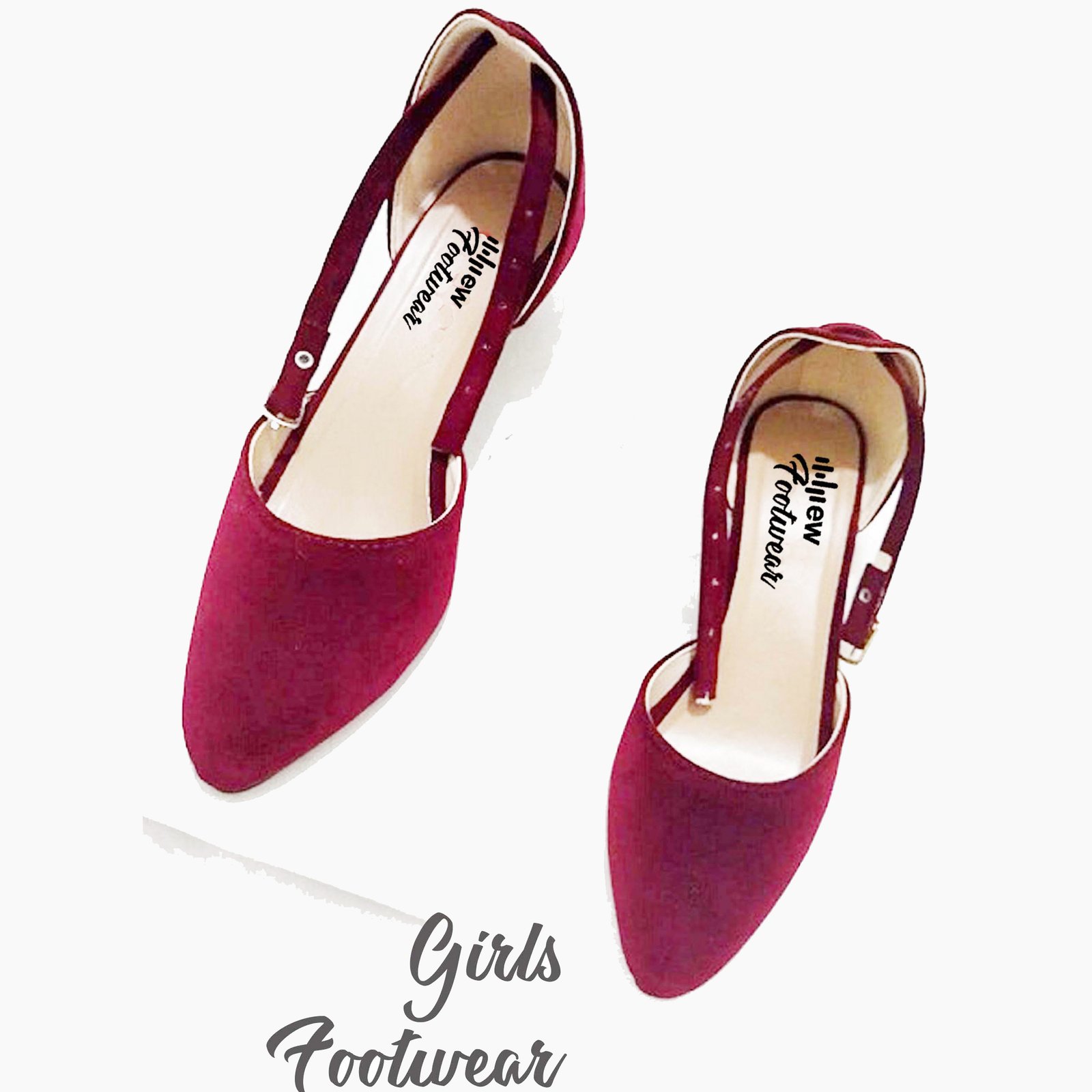 Velvet Pump Shoes - Image 2
