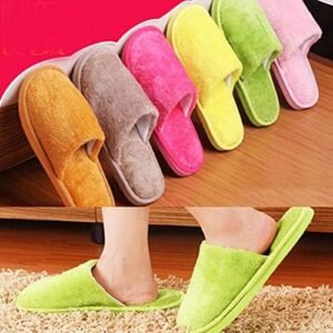 Multi Color Soft Cotton Slippers