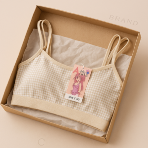 Dotted Style Soft Malai Bra