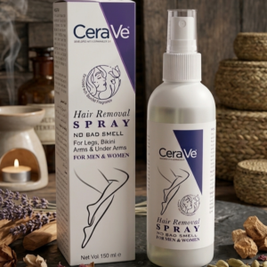 Blue CeraVe Hair Removal Spray