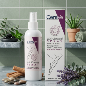 Purple CeraVe Hair Removal Spray