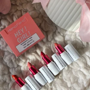 Hey Girl 4 Pcs Lipstick Set Creamy