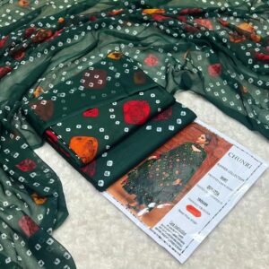 Beautiful Chunri sale lawn 3pc