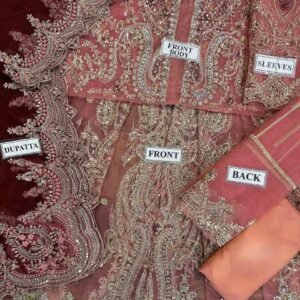 :*MARIA B Unstitch Replica*
NET AND Silk MAXI
