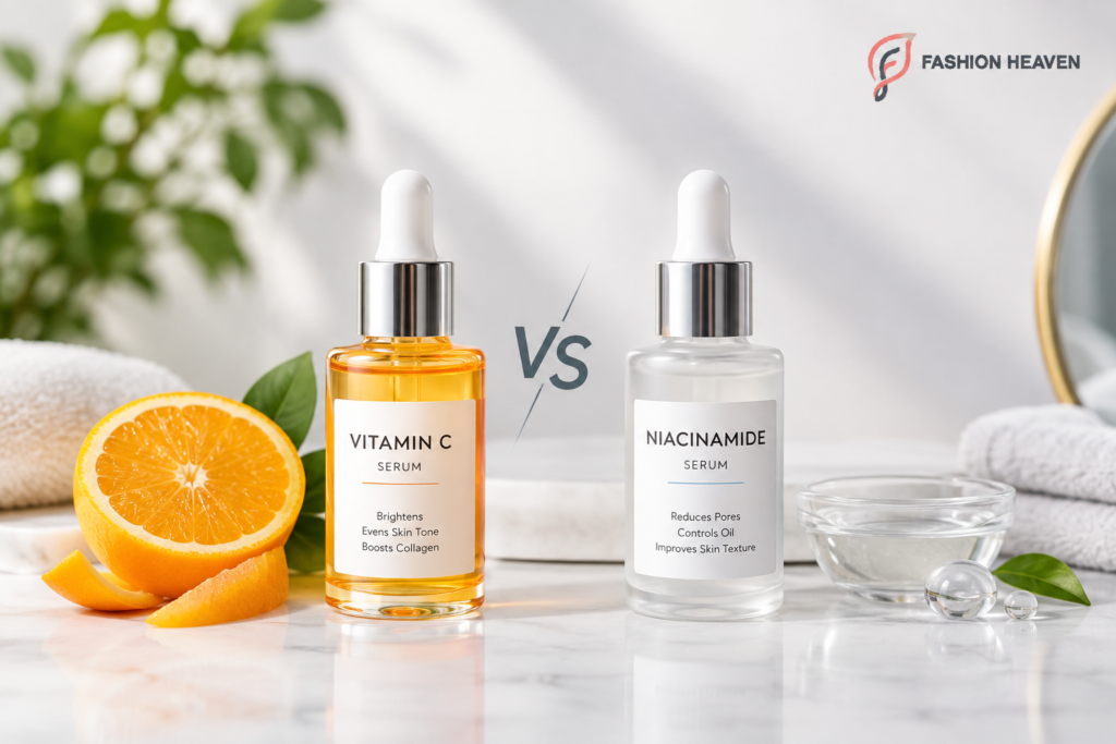 Vitamin C vs Niacinamide Serum